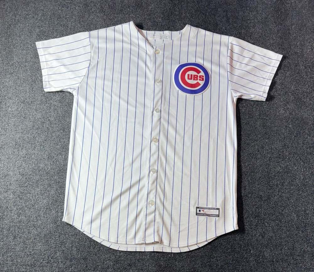 Major League Baseball Chicago Cubs Youth Size XL-18/20 Pinstripe Jersey